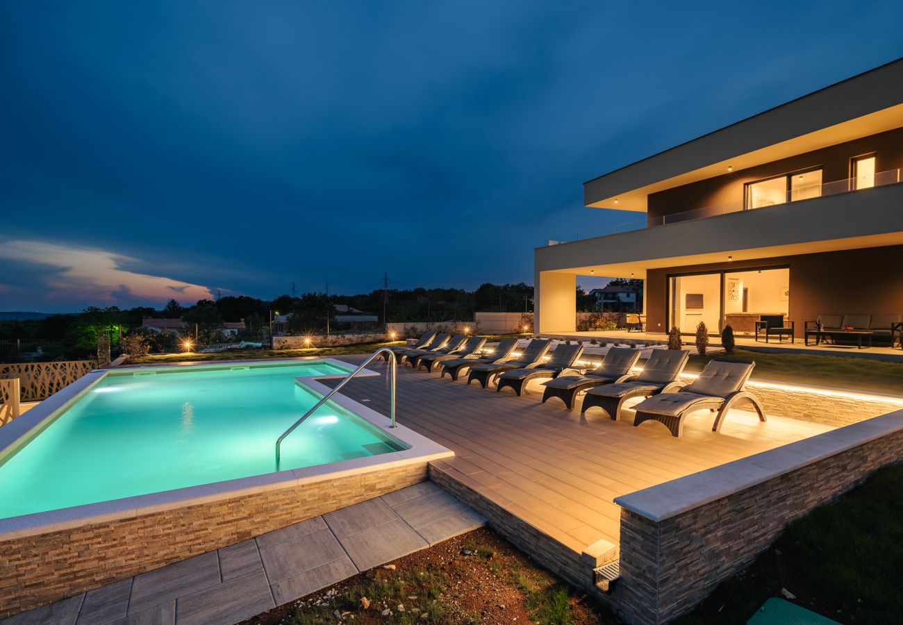 Villa in Sveti Bartul - Villa de la Vie with Heated Swimming Pool